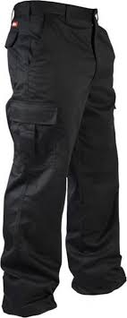 Lee Cooper Classic Cargo Trousers - Black, Navy