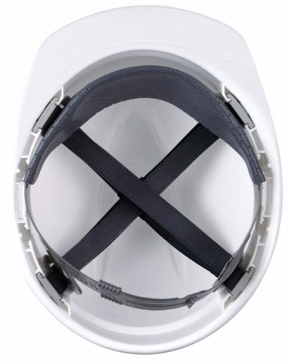 MSA V-Gard Hard Hat Safety Helmet 6 Colours with Sweatband and Slide Adjustment