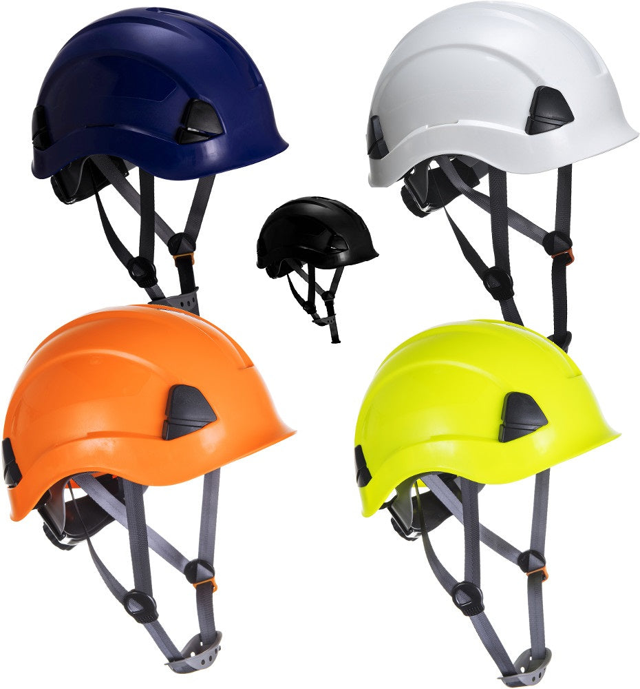 Portwest PS53 Safety Helmet Hard Hat Scaffolding Work at Height Climbing EN50365