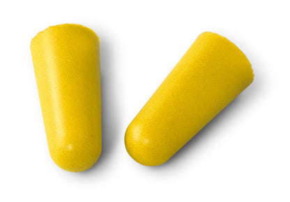 QED301 Disposable Ear Plugs in Dispenser Box Yellow Pair packs SNR39db EN352