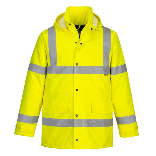 Portwest S460 - Hi-Vis Traffic Jacket Yellow Small-XL