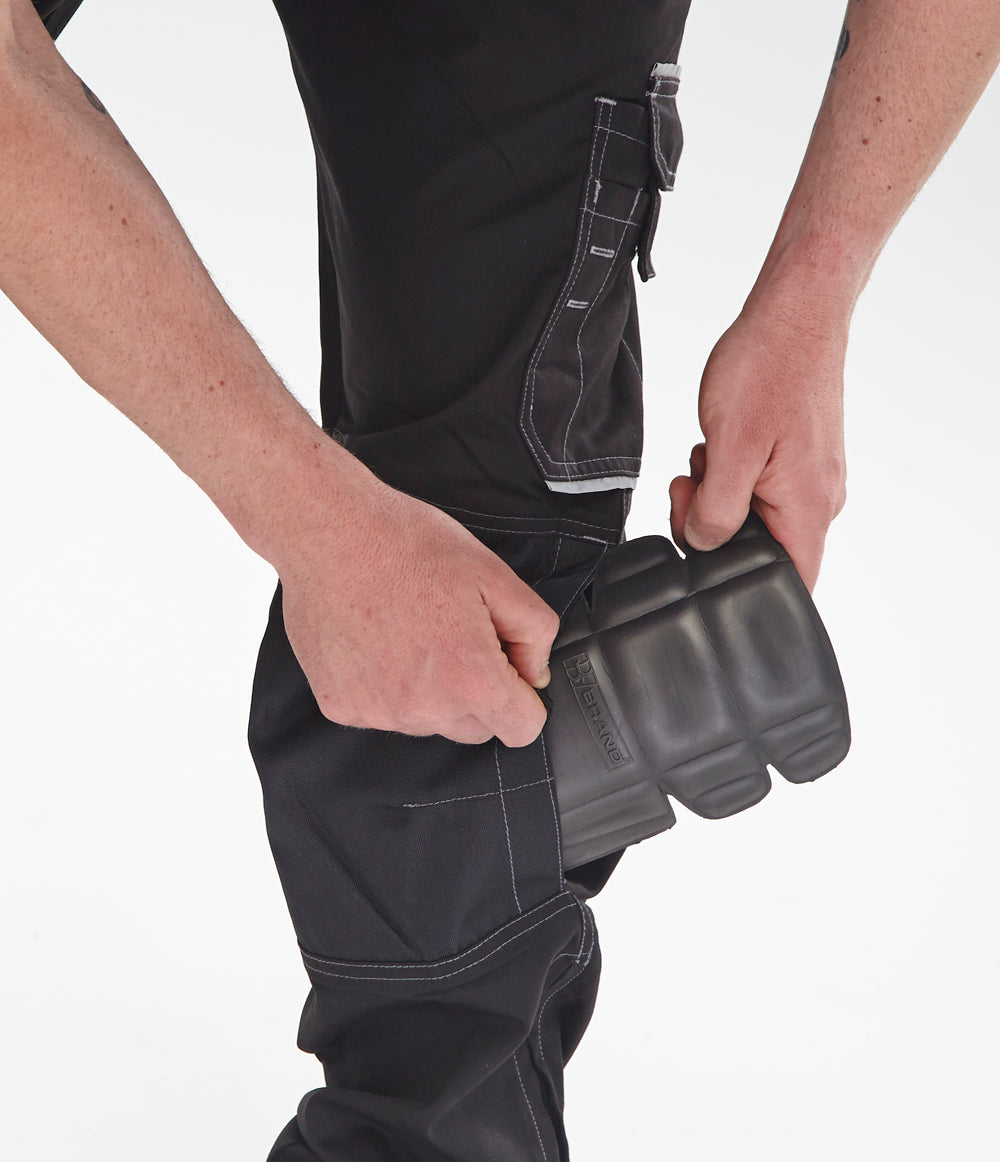 Click Shawbury Multi Pocket Work Trousers Black or Navy 30" - 50" Reg & Tall Leg