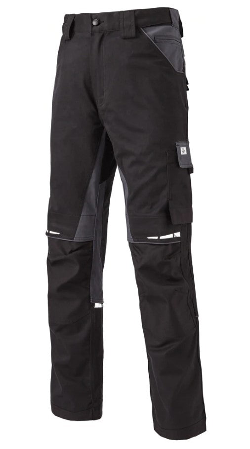 Dickies WD4901 GDT Premium Trousers Black/Grey