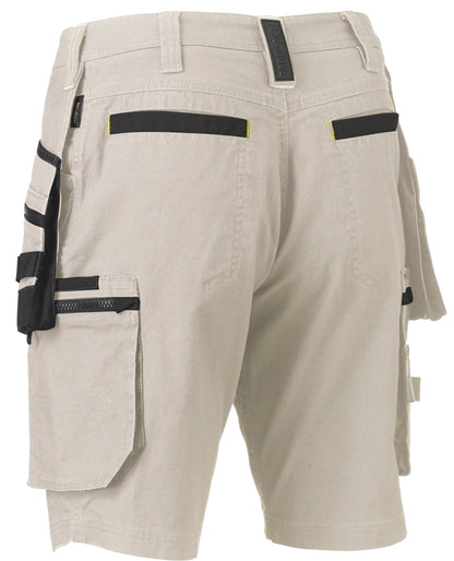 Bisley FLX & MOVE™ Stretch Utility Holster Pocket Shorts Stone UKSHC1336