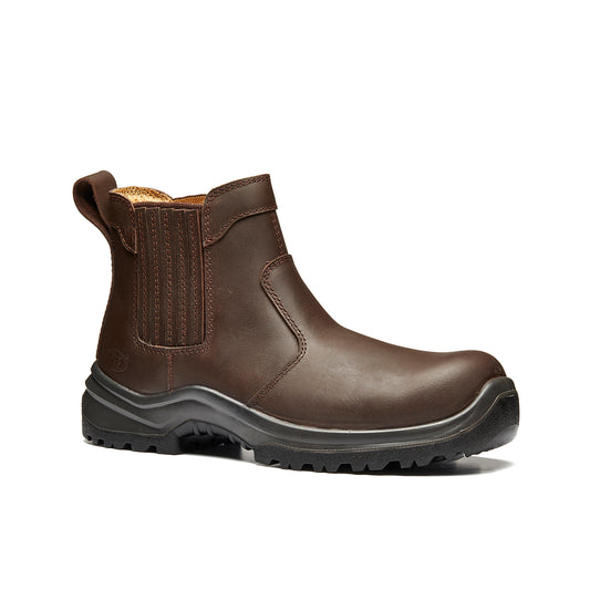 V12 Stallion STS Brown Safety Dealer Boots VR610.01 with Toecap & Midsole 6-12