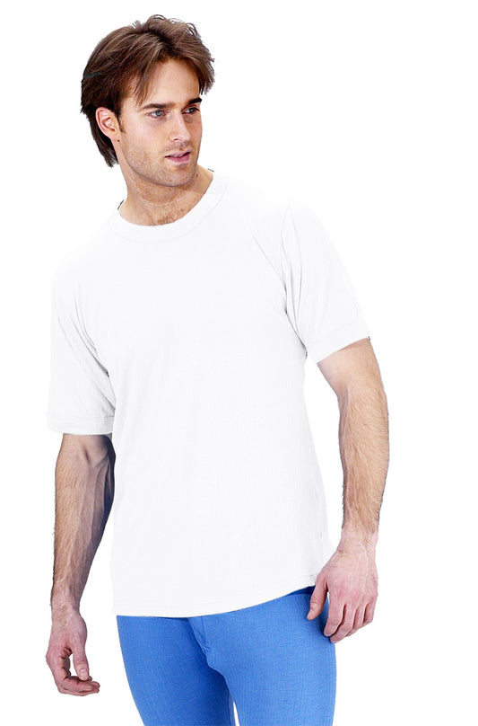 (LL) Click Thermal Vest Short Sleeve Blue or White SM - XXXL