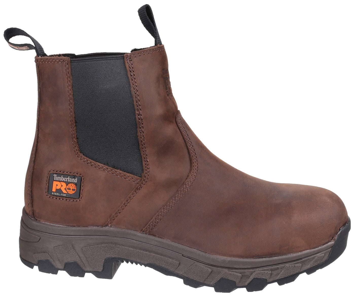 Timberland Pro Workstead Dealer Safety Boot Brown Slip on Toecap Midsole 6-12