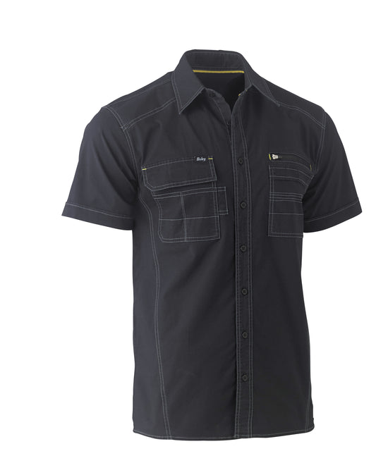 Bisley FLX & MOVE Utility Work Shirt Black UKS1144