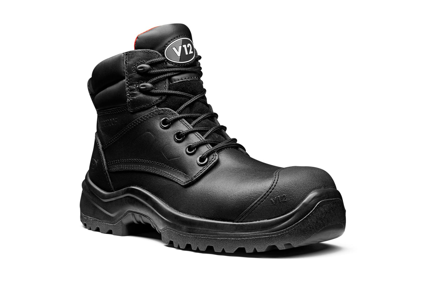 V12 Ibex Safety Work Boots Black V1801
