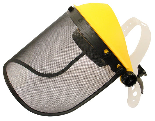 Rocwood Face Shield Visor Mesh or Poly Brushcutter Strimmer Trimmer Adjustable