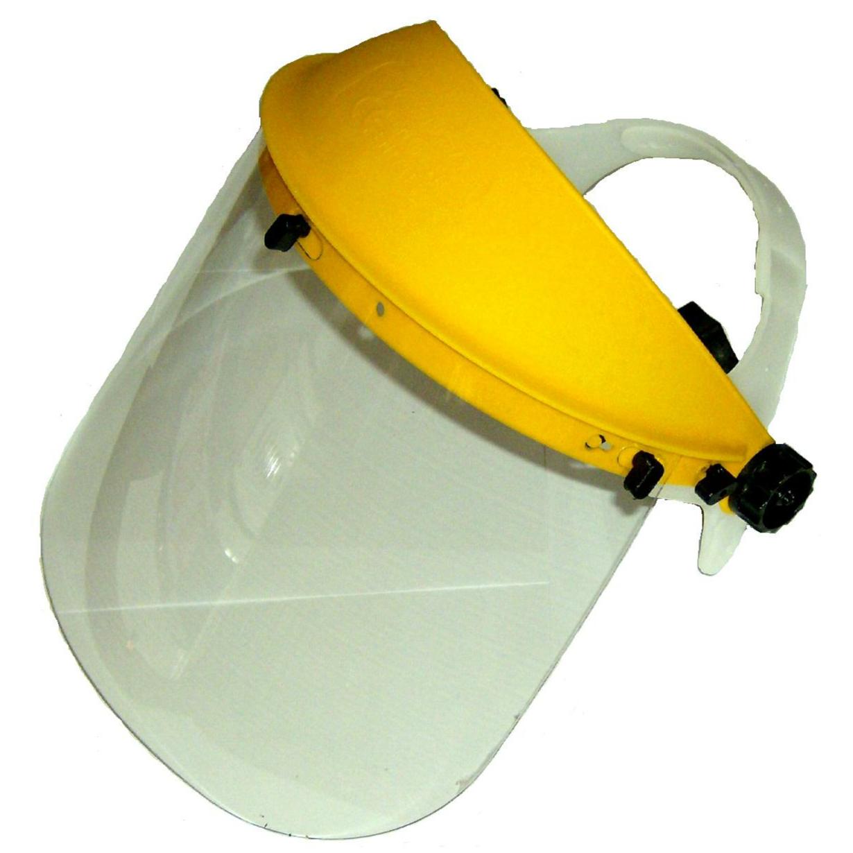 Rocwood Face Shield Visor Mesh or Poly Brushcutter Strimmer Trimmer Adjustable