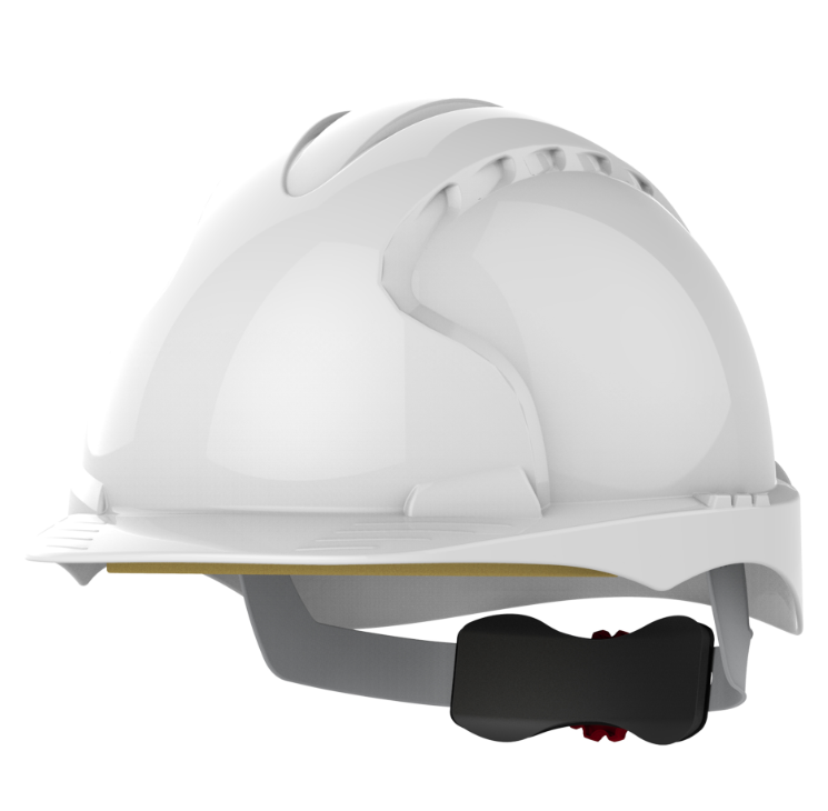 JSP EVO®3 Safety Helmet - Wheel Ratchet - White AJE170-000-100