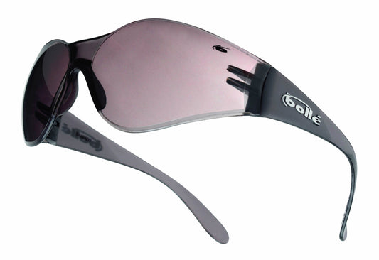 Bolle Bandido Safety Glasses Specs Eye Protection Smoked Lens Free Neck Cord