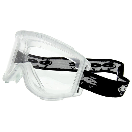 Bolle Attack Safety Goggles 5 Pack Anti-Fog Lens Adjustable Strap