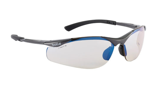 Bolle Contour Metal Frame ESP Lens Safety Glasses EN166