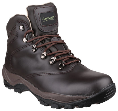 Cotswold Winstone Waterproof Full Grain Leather Hiking Boots Brown 3 -12 Walking