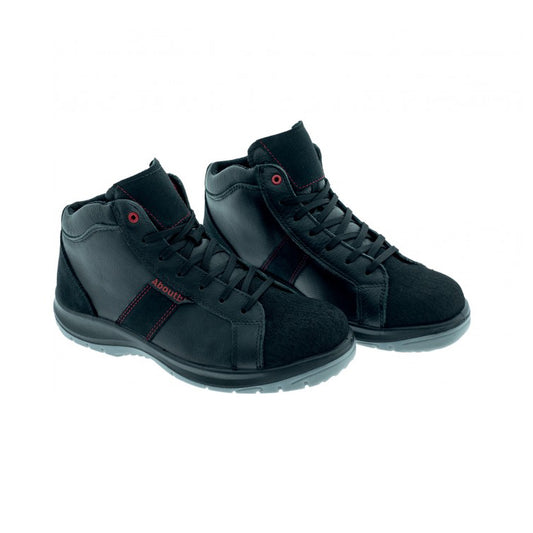 AboutBlu 1928806LA Detroit Mid S3 Safety Boot Black