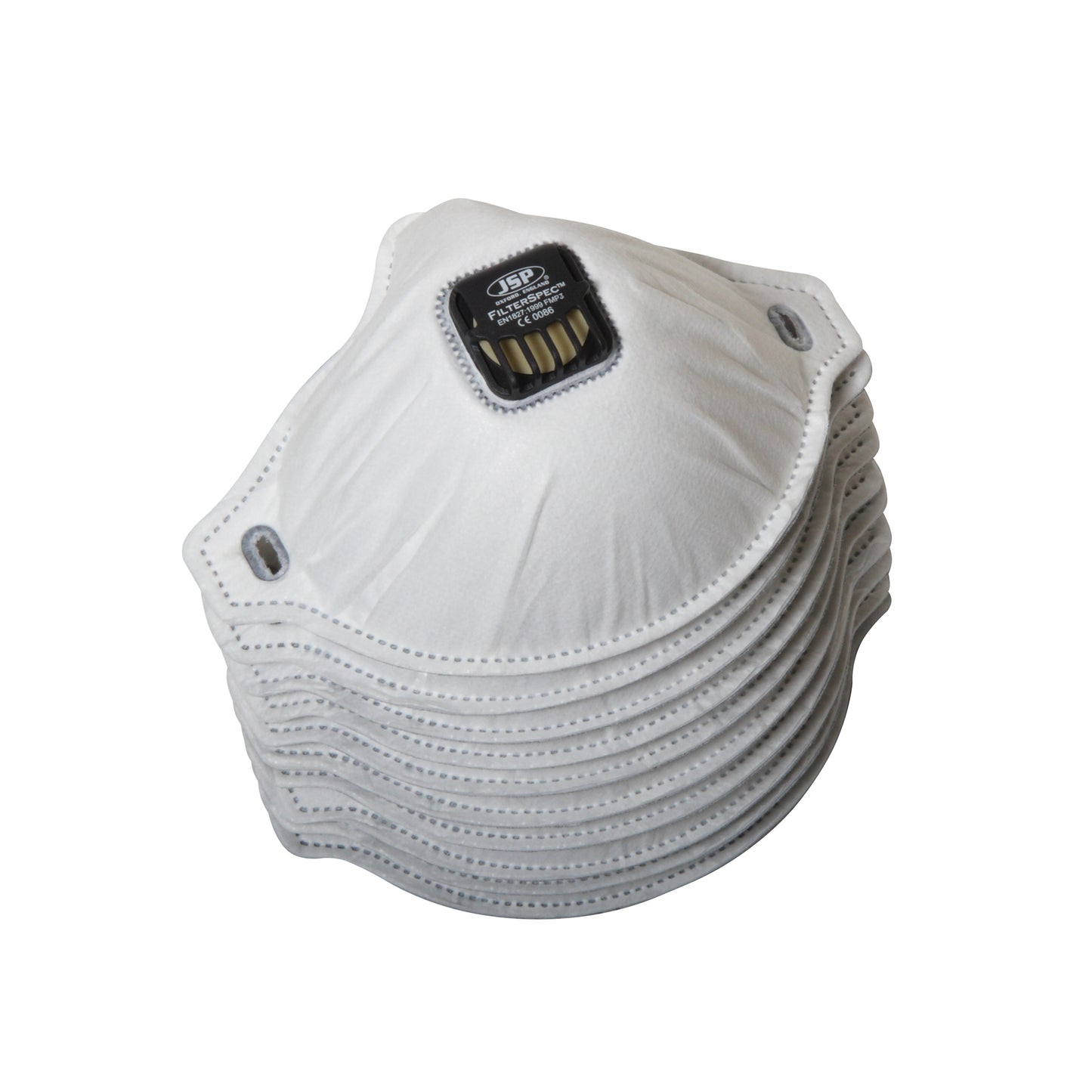 JSP Filterspec Disposable Dust Masks FFP2V Pack of 10