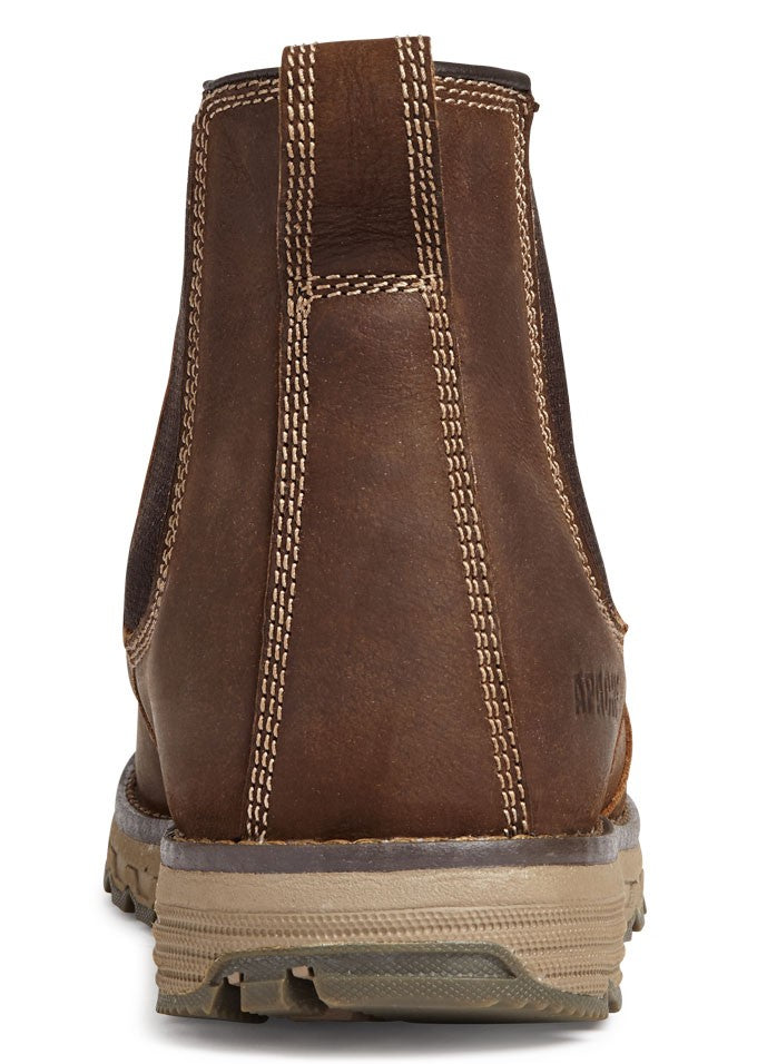 Apache Flyweight Chelsea Dealer Safety Work Boots Brown 6-12 Toecap & Midsole