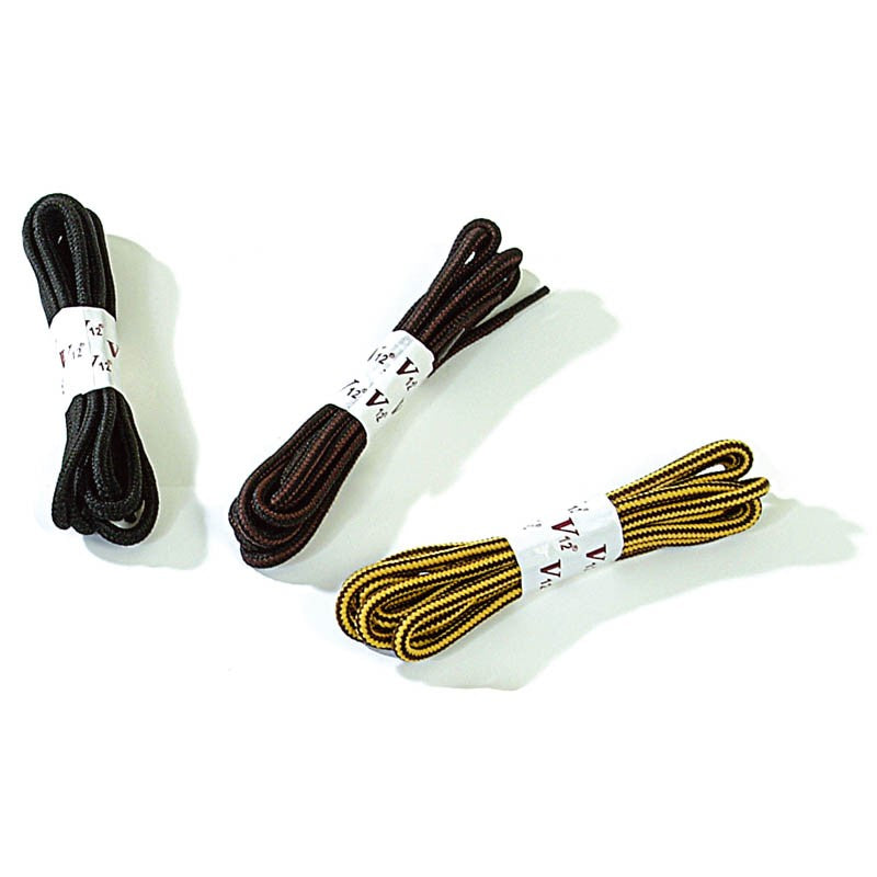 V Tech Boot Laces 140cm Yellow/Brown, Brown or Black Pair