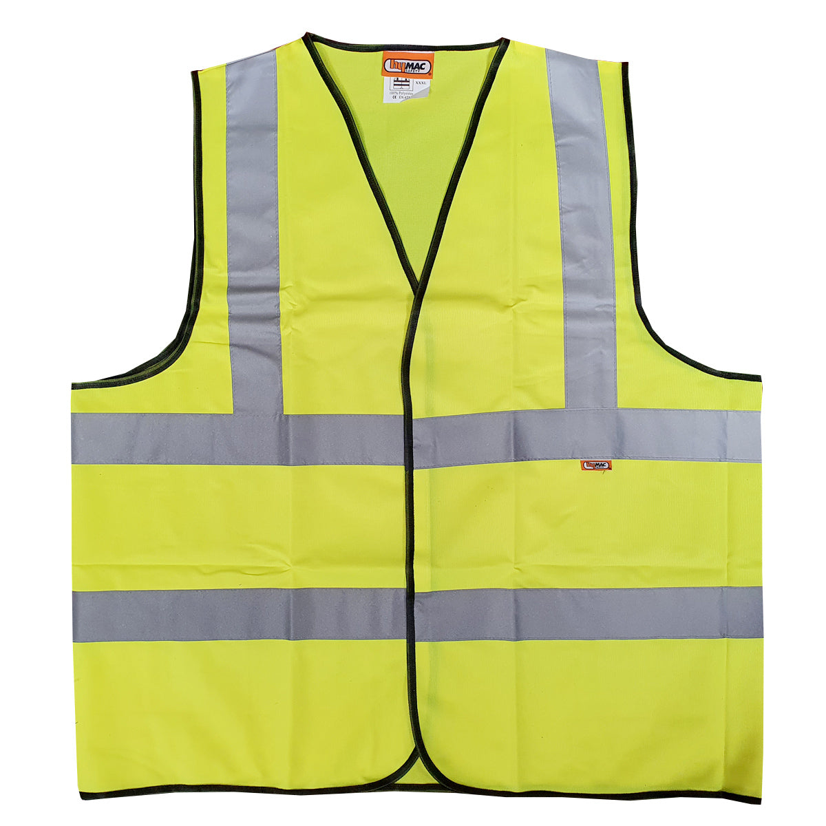 Hi Vis High Visibility Waistcoat Yellow Site Safety PPE Hi Viz