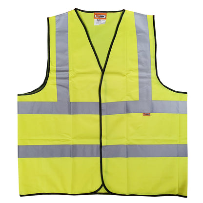 Hi Vis High Visibility Waistcoat Yellow Site Safety PPE Hi Viz