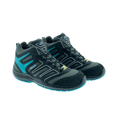 AboutBlu 5035202LA Indianapolis Mid S3 Safety Boots Grey/Ottanio