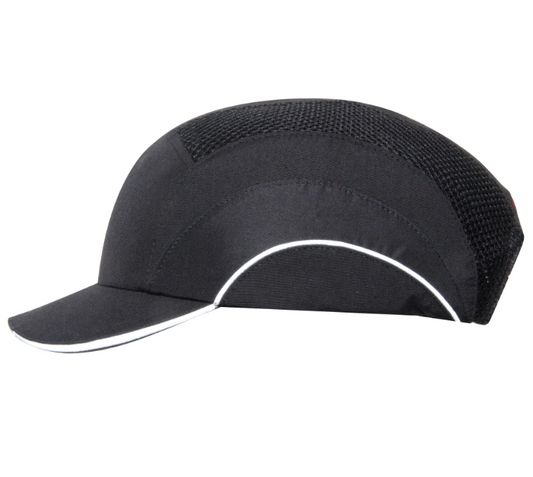 JSP Hardcap™ A1+ Bump Cap Short Peak Black ABS000-001-100