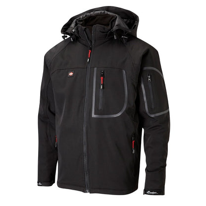 Lee Cooper LCJKT407W Softshell Jacket Black