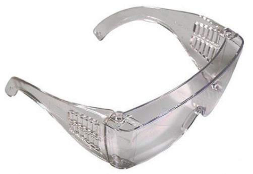 Seattle Wrap Around over Specs Safety Glasses Clear