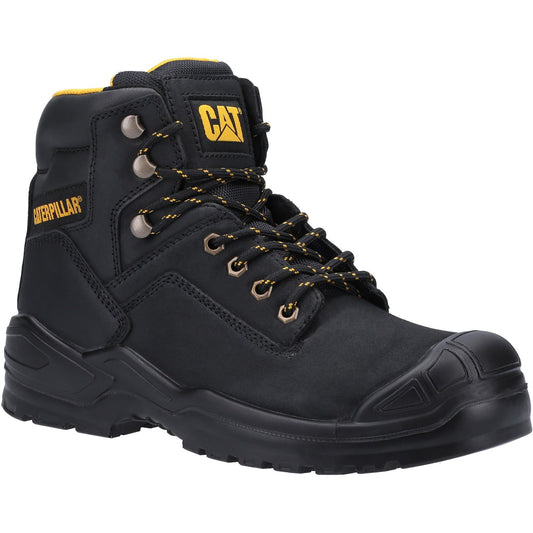 Cat Striver Safety Work Boots Water Resistant S3 Black 4-13 Caterpillar
